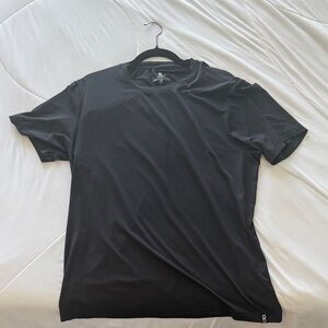 RHONE Black Short Sleeve Men's Tee - Workout